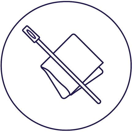 Flautas tīrīšanas kociņš un lupatiņa