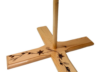 Flautas statīvs koka